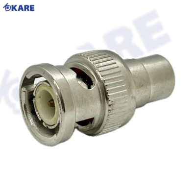 หัวแปลงจาก BNC เป็น RCA สำหรับต่อสาย กล้องวงจรปิด แจ็คต่อกล้อง