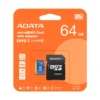 ADATA 64GB micro SD with Adapter Class 10